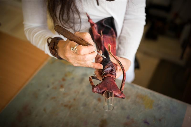 Atelier Sculpture cuir 