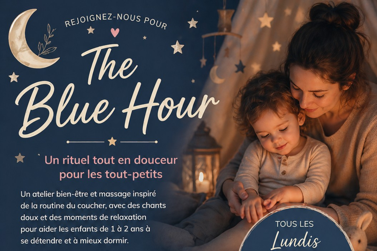 The Blue Hour | Un rituel tout en douceur pour les tout-petits — visuel événement