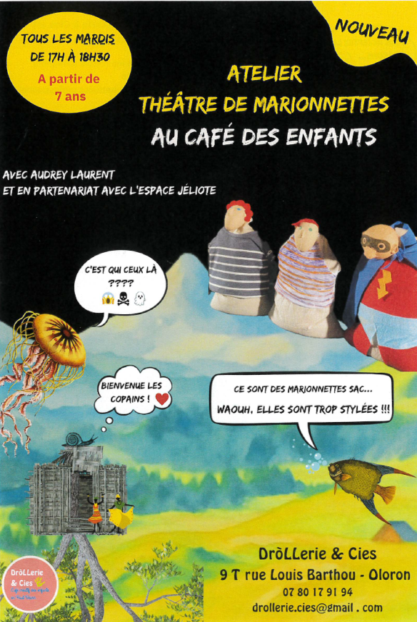 Atelier Théâtre de marionnettes