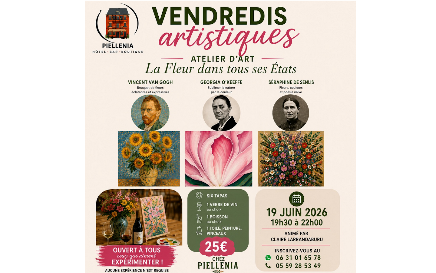 Atelier les "Vendredis artistiques"