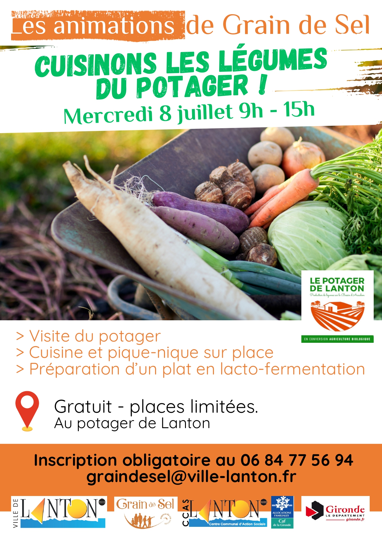 Le potager de Lanton
