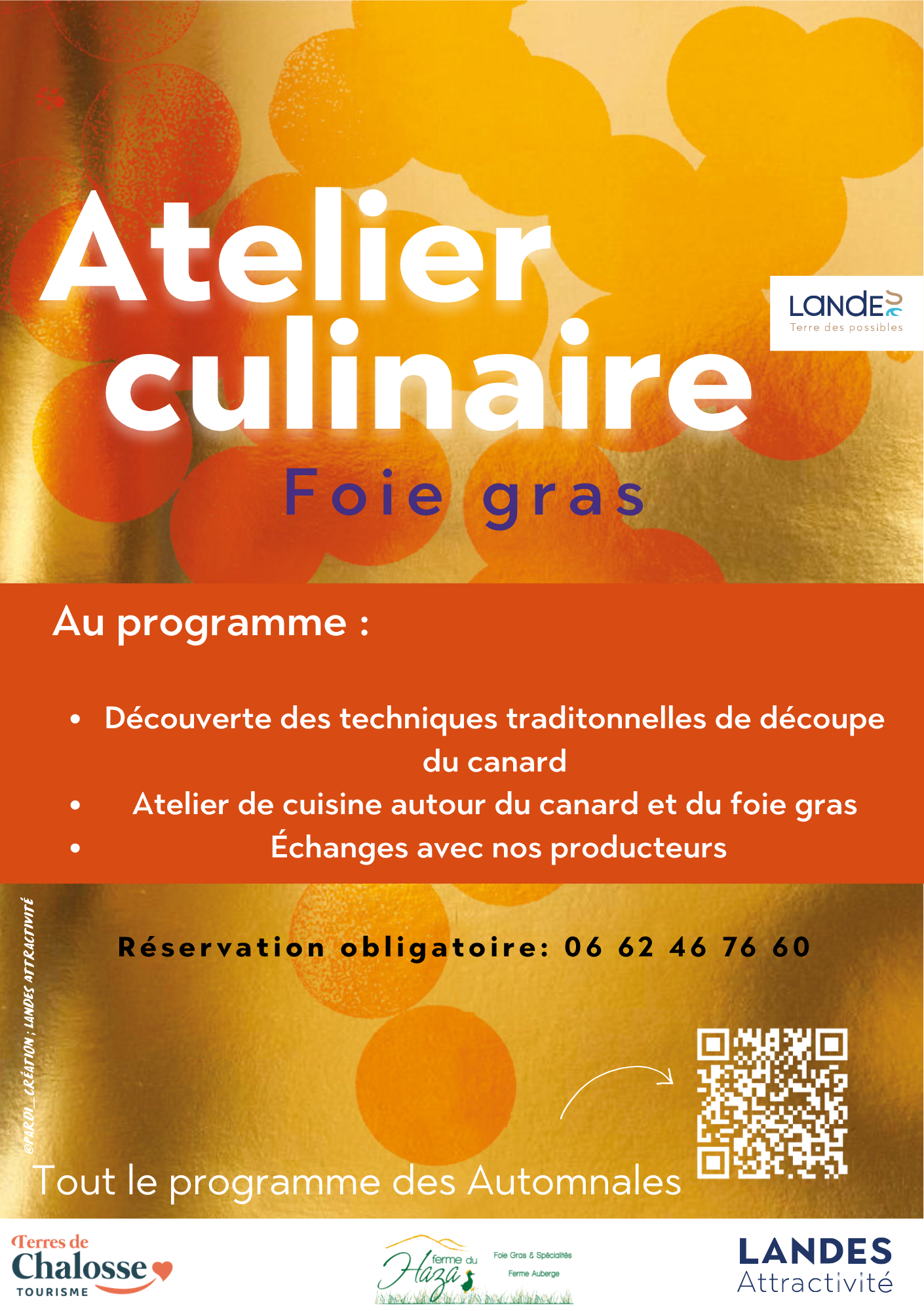 Atelier de découpe du canard et cours de cuisine par Benoît