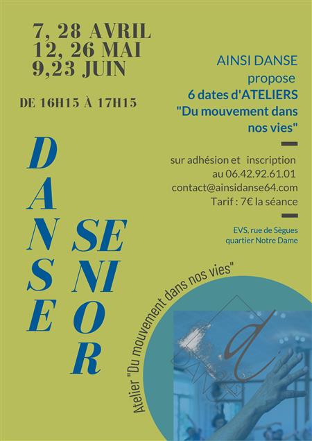 Atelier danse sénior Atelier danse sénior