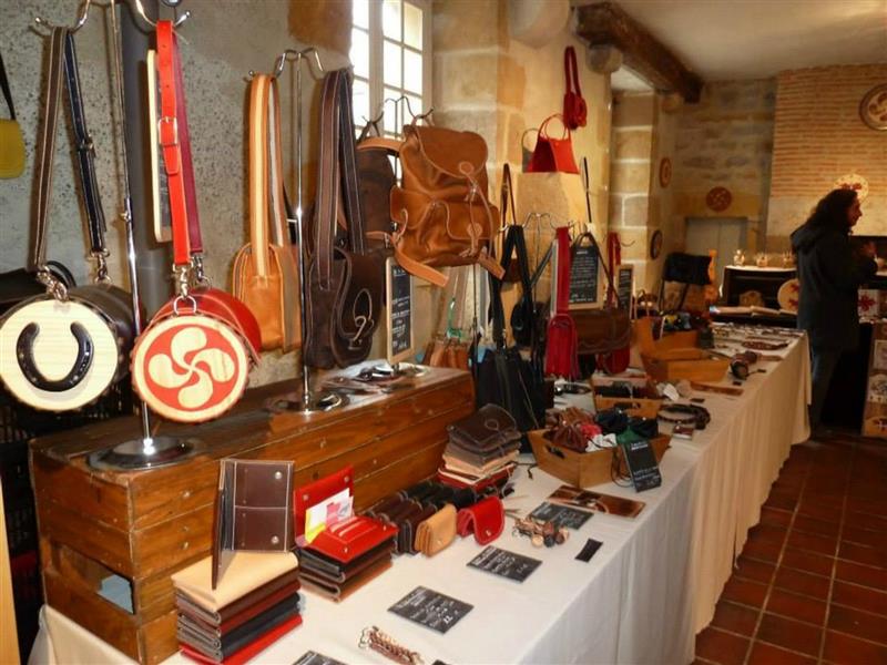 L'atelier de maroquinerie de Clarisse