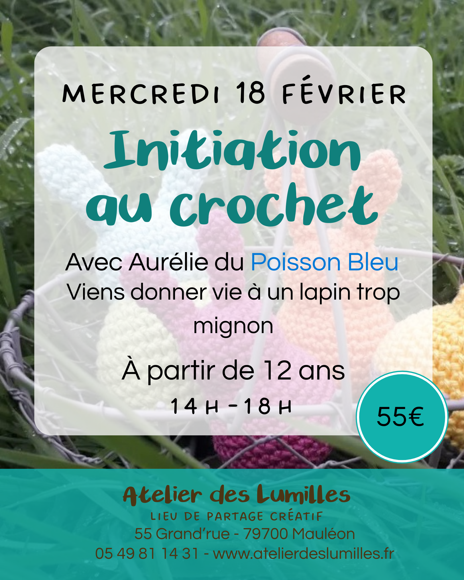 Atelier - Initiation au crochet