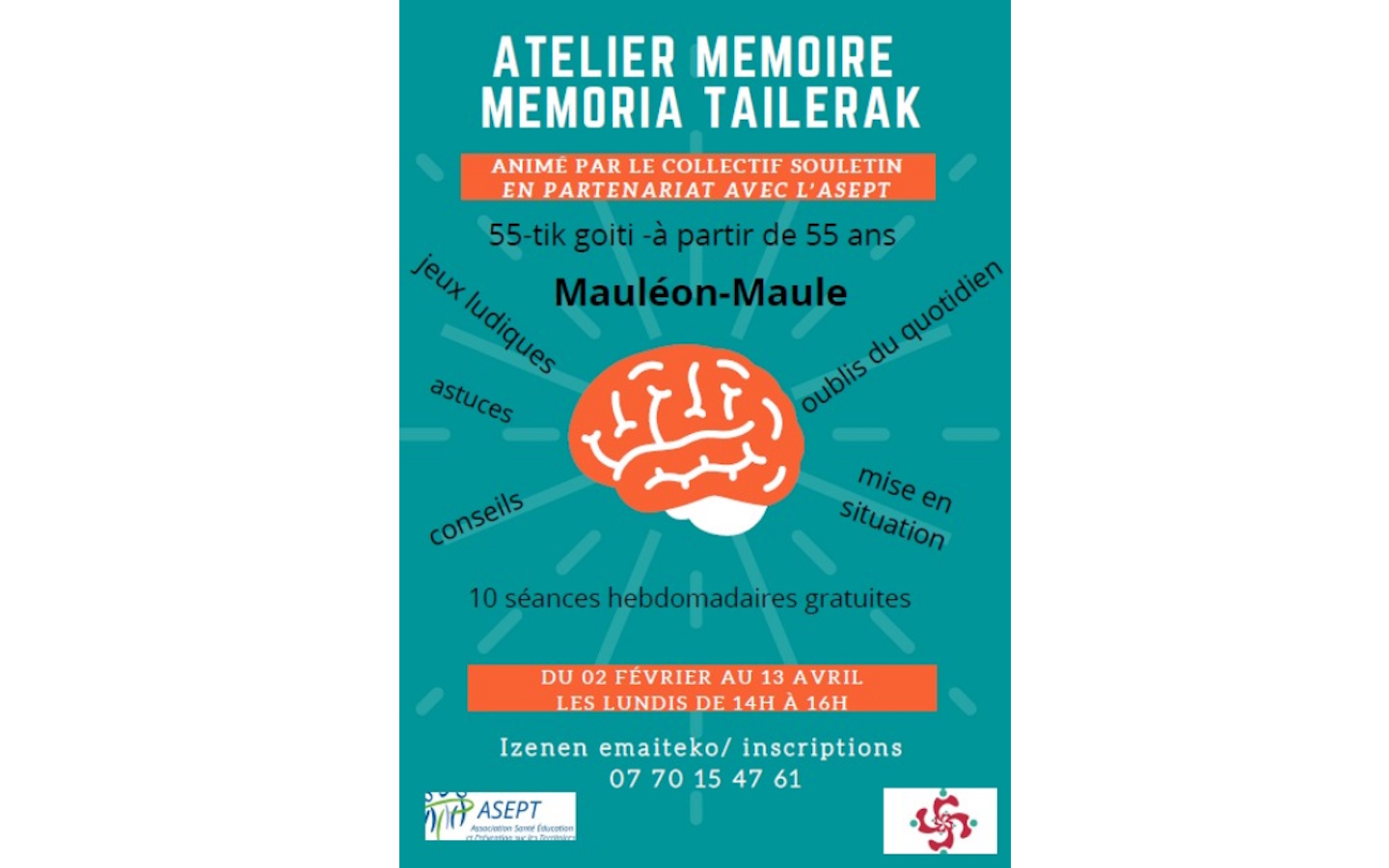 Atelier mémoire