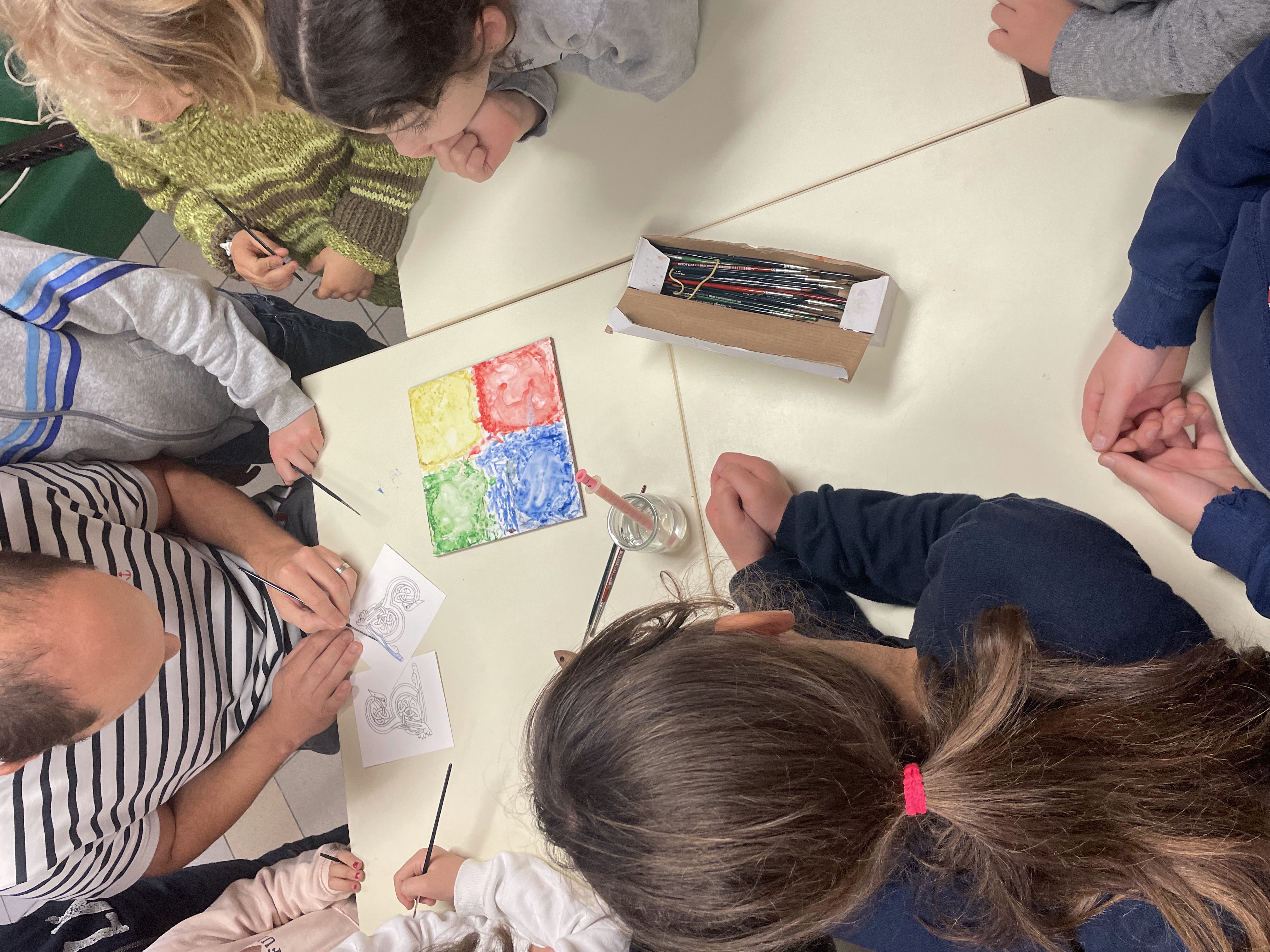 Atelier patrimoine : enluminure