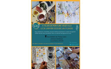 Atelier de peinture végétale Atelier de peinture végétale