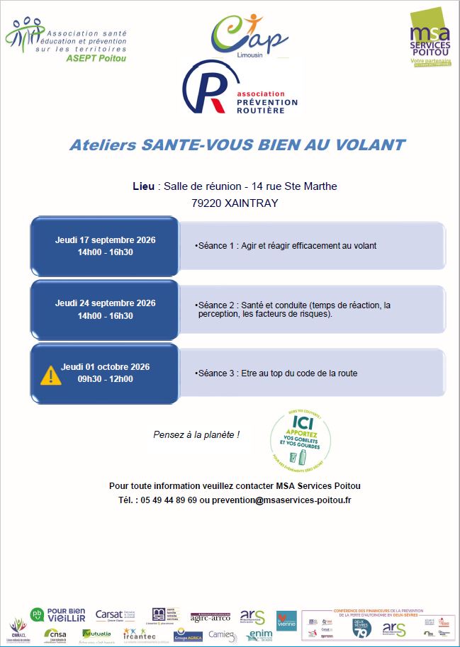 Santé-Vous bien au volant