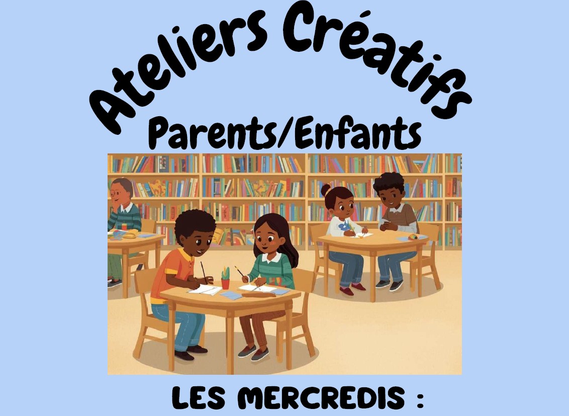 Ateliers créatifs parents/enfants — visuel événement