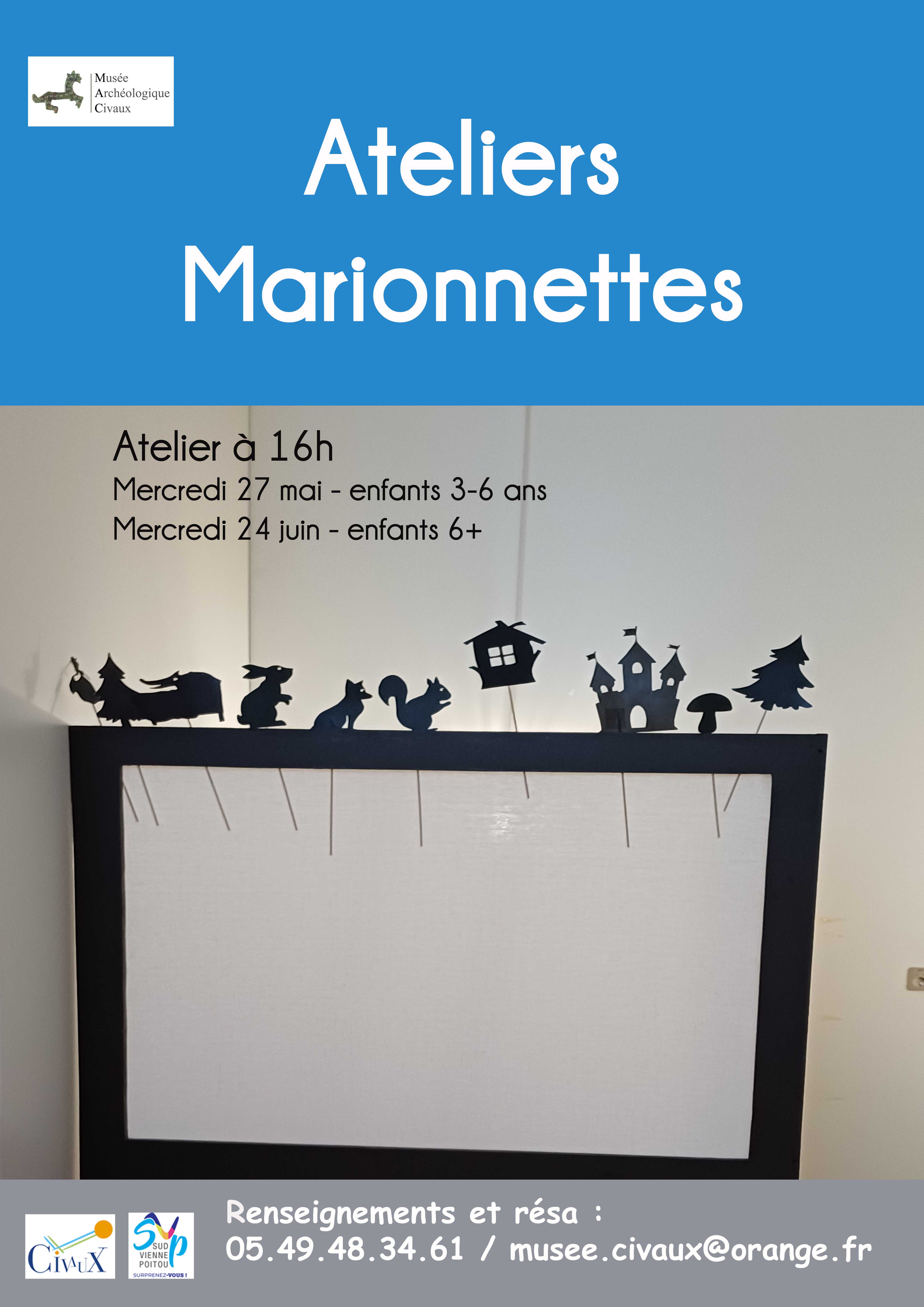 Atelier création de marionnettes