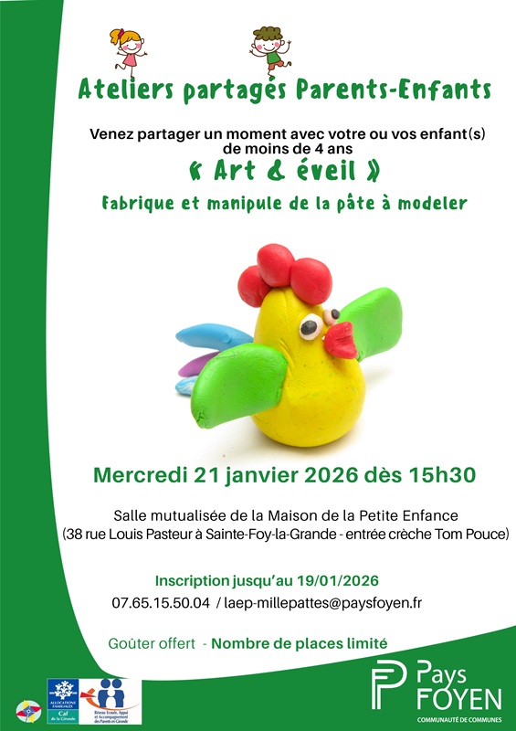 Ateliers partagés Parents-Enfants, Sainte-Foy-la-Grande - photo 2