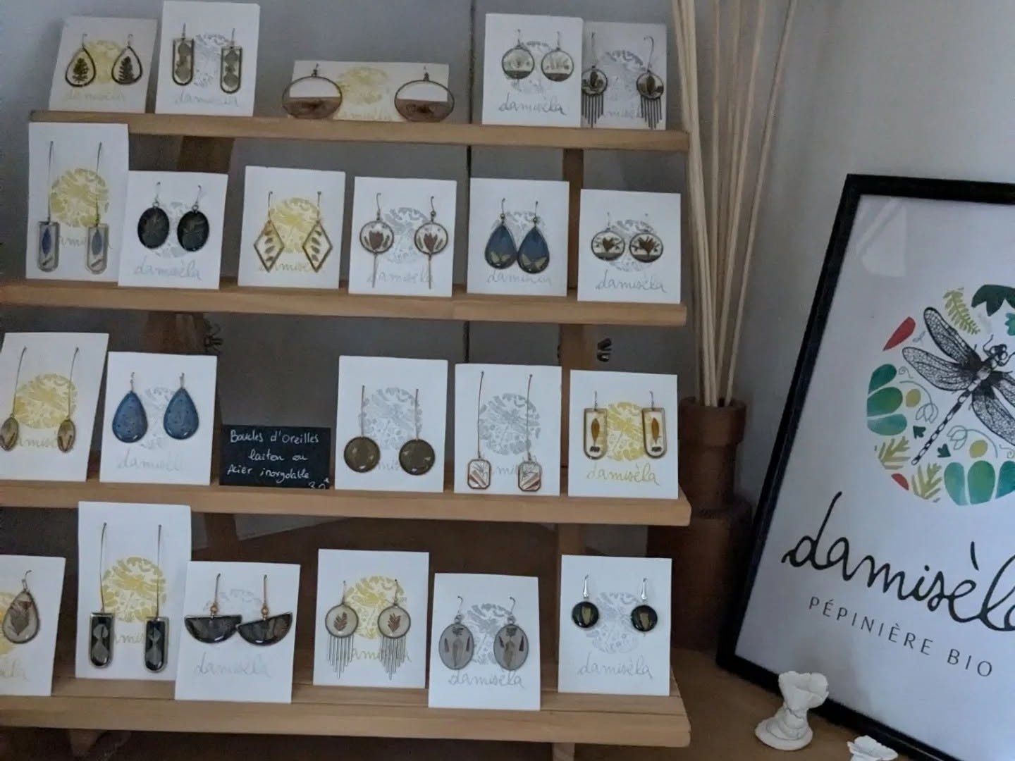 Damisèla, création bijoux avec des fleurs — photo 2