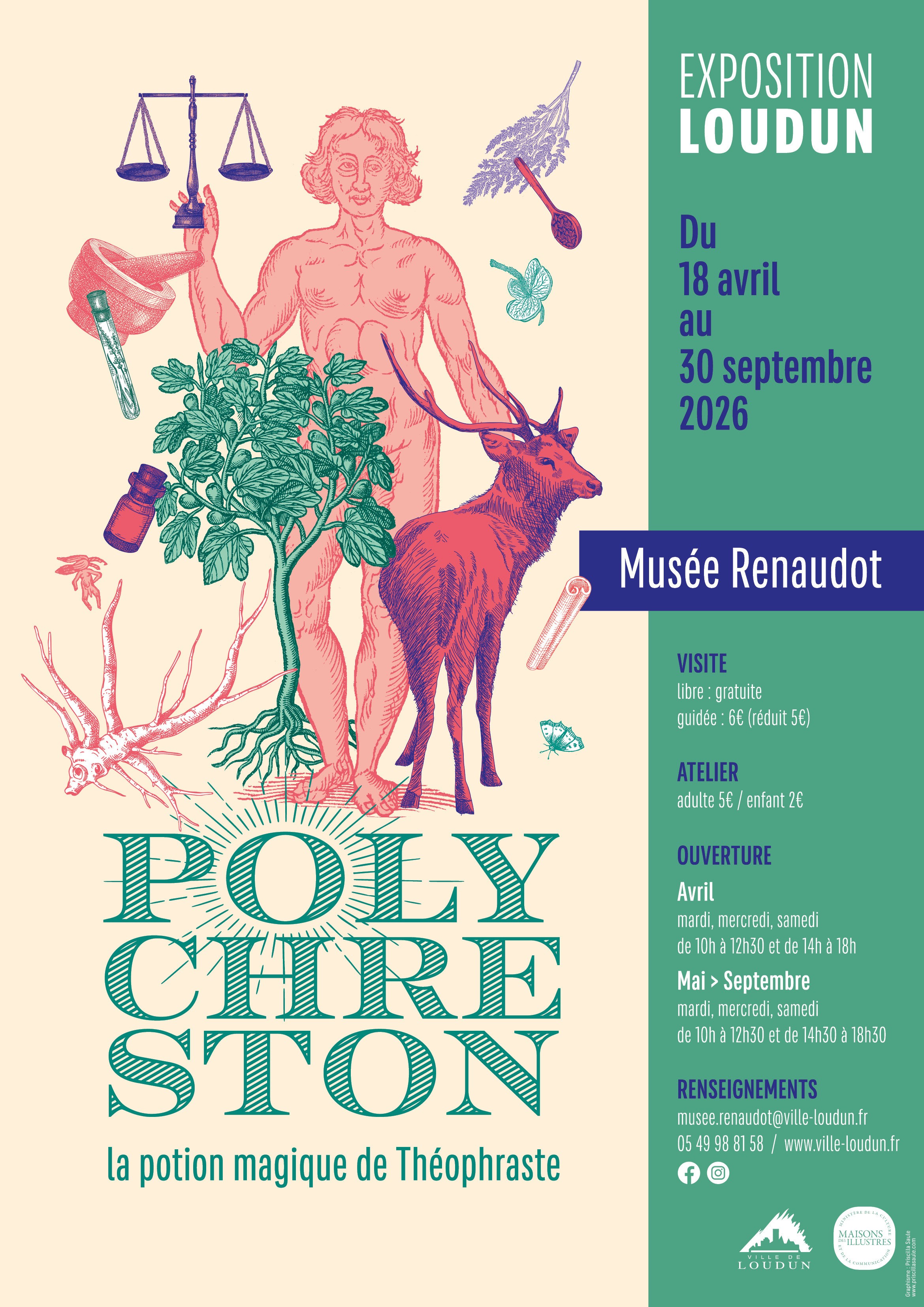 Exposition "Polychreston - la potion magique de Théophraste" au Musée Renaudot, Loudun - photo 4