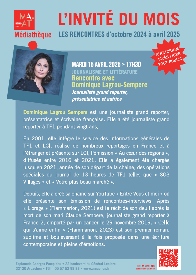 L’invitée du mois : Dominique Lagrou-Sempere