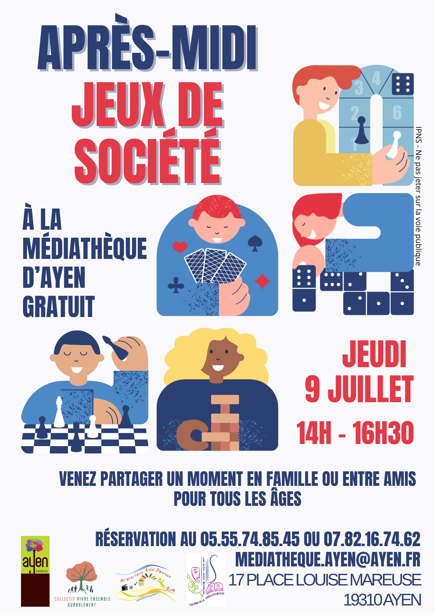 Après-midi jeux de sociétés