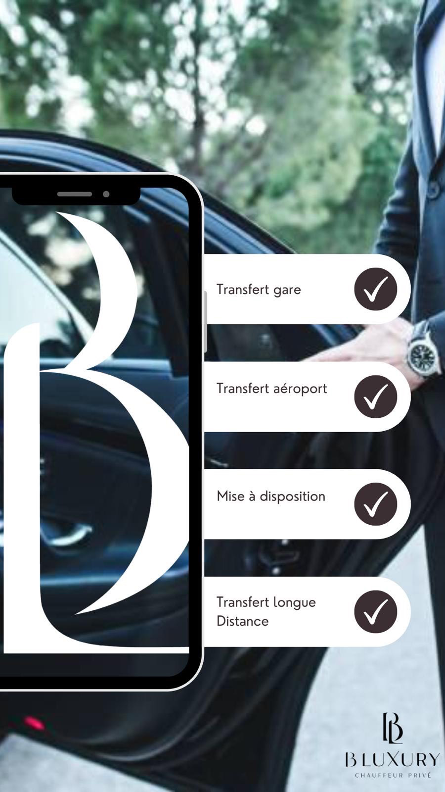 B LUXURY CHAUFFEUR PRIVE - photo 3