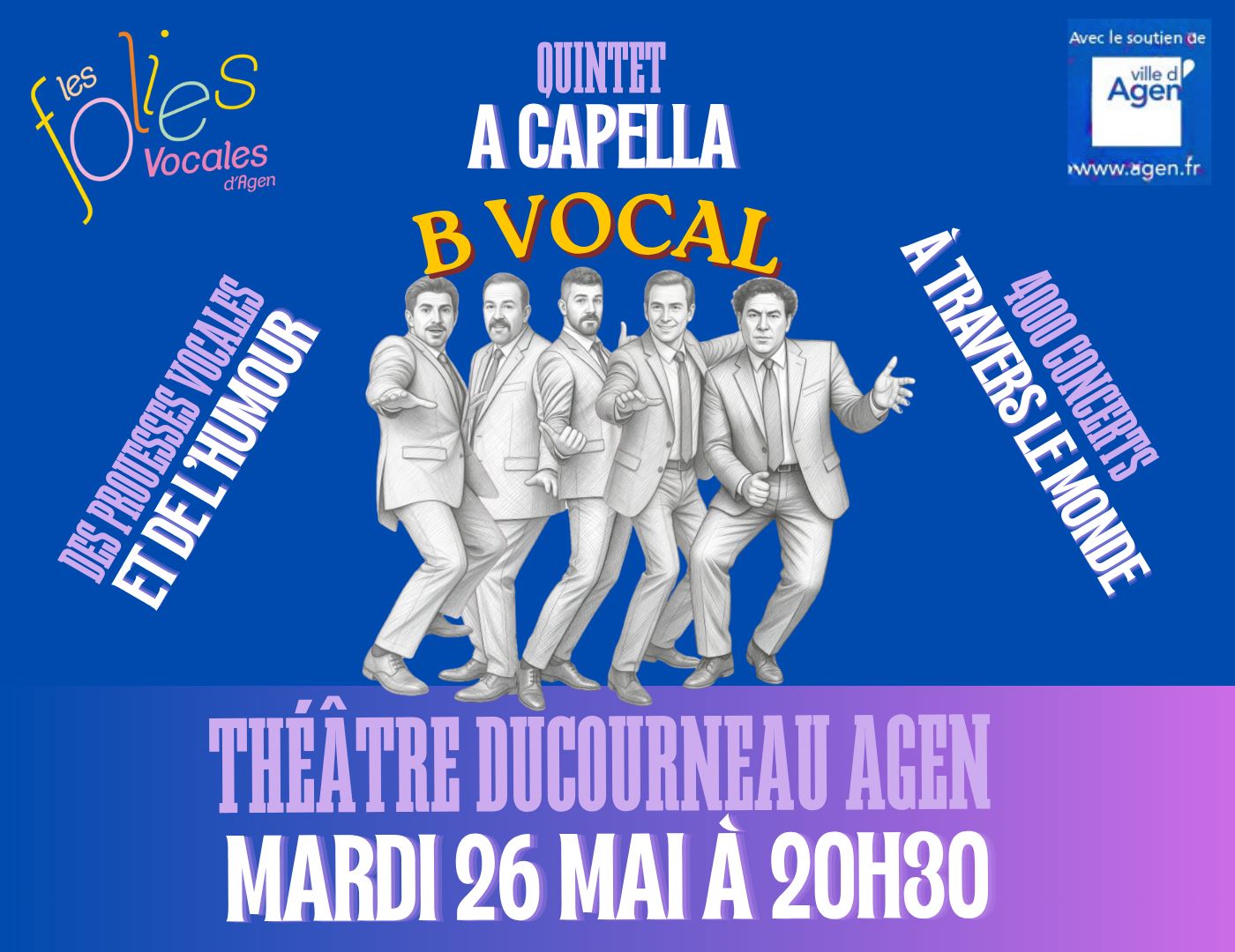 B Vocal — visuel événement