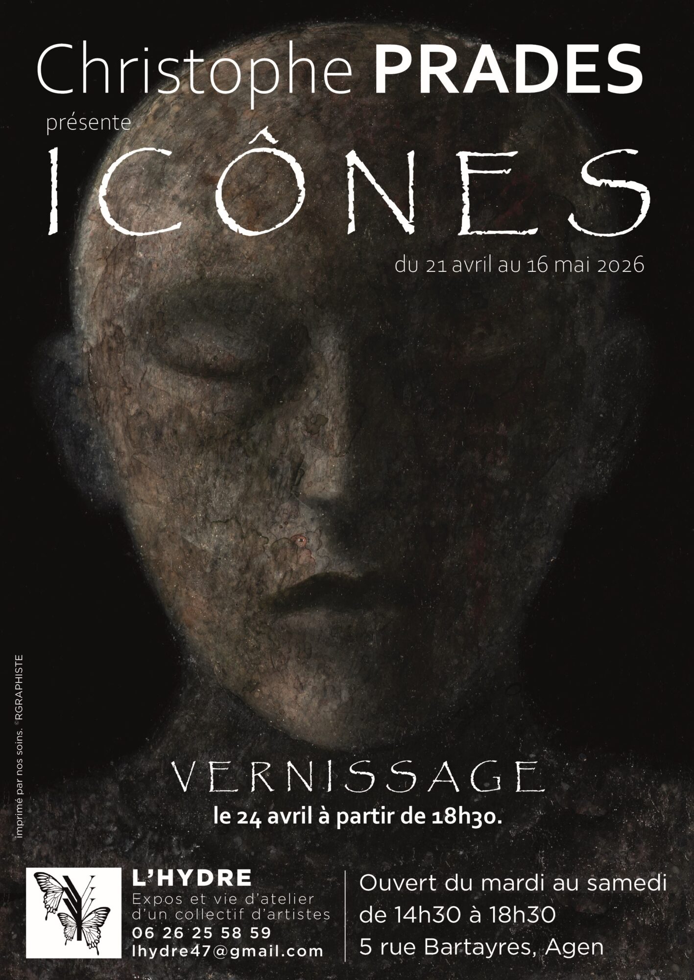 Exposition de peintures : Icônes par Christophe Prades