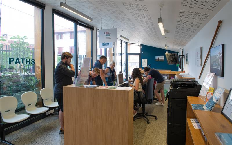 Hotspot wifi du Bureau d'Accueil Touristique de Saint-Palais