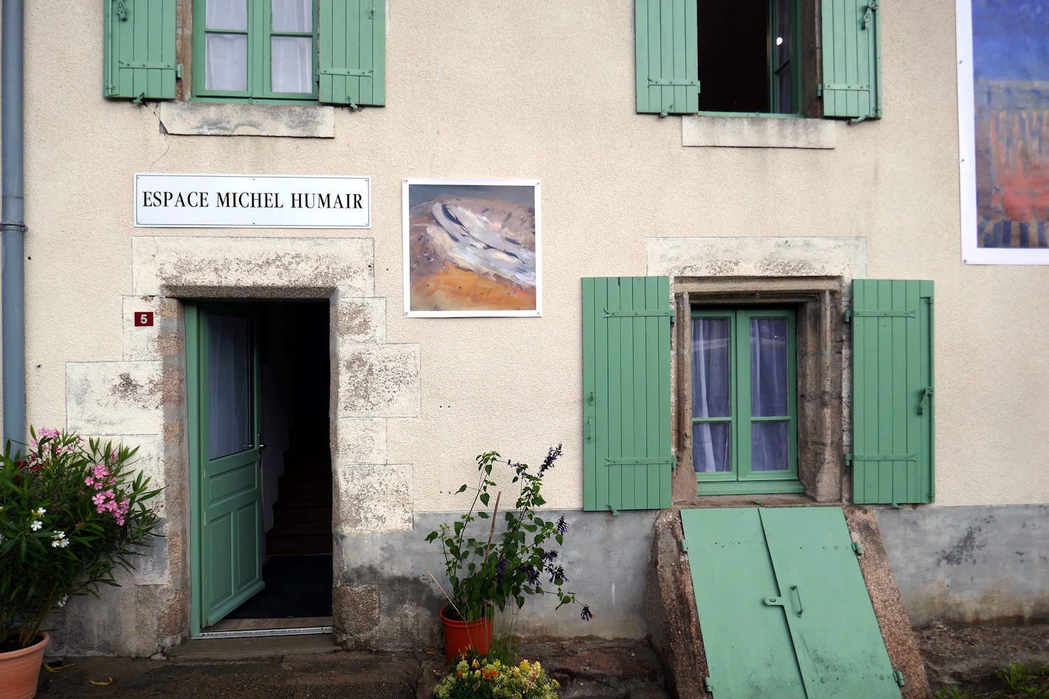 Galerie Michel Humair, peintre