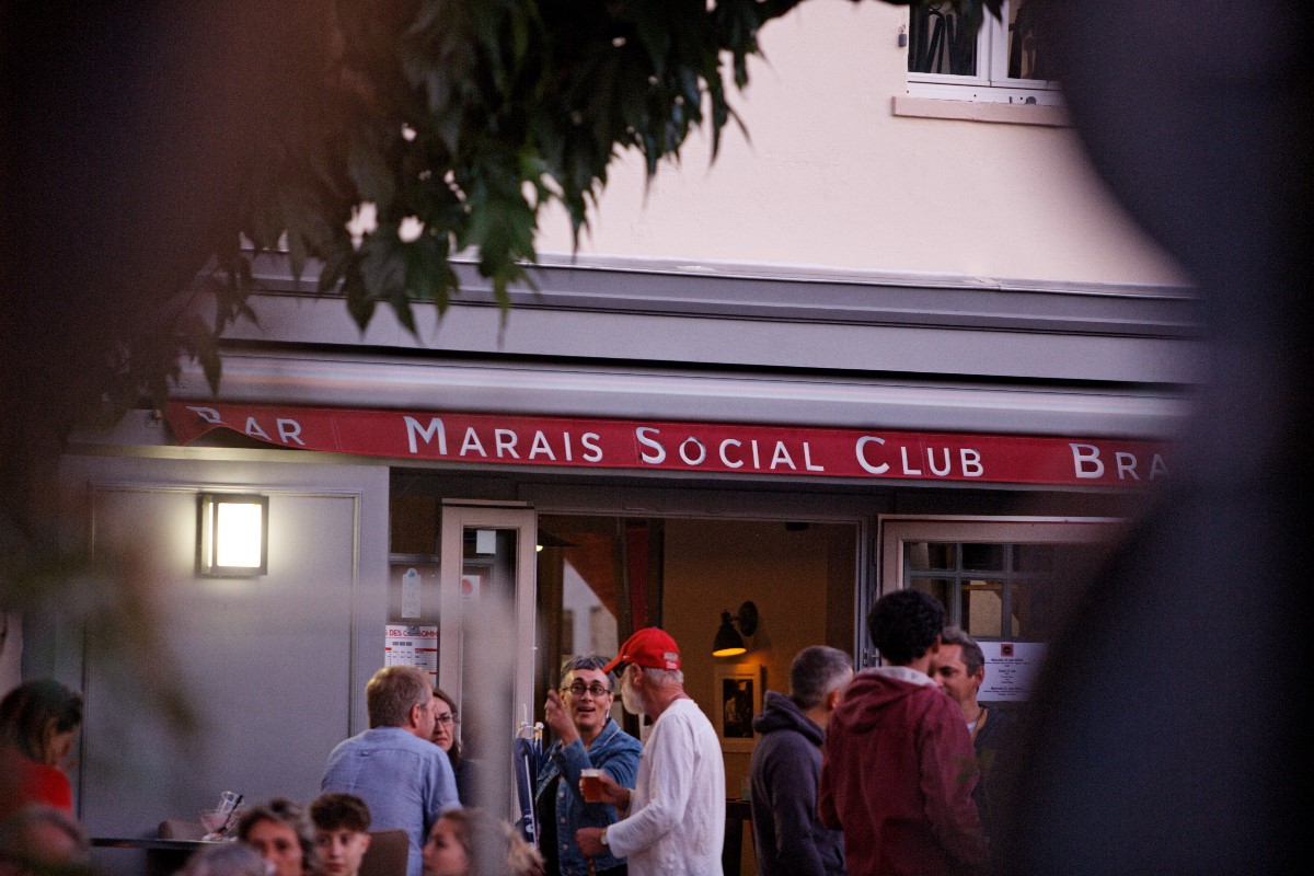 Bar-brasserie "Marais Social Club"