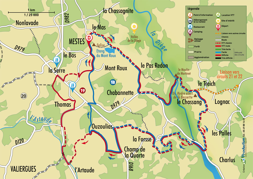 VTT - Gravel - Bonnes fontaines - 16 km - circuit 19, Mestes - photo 4