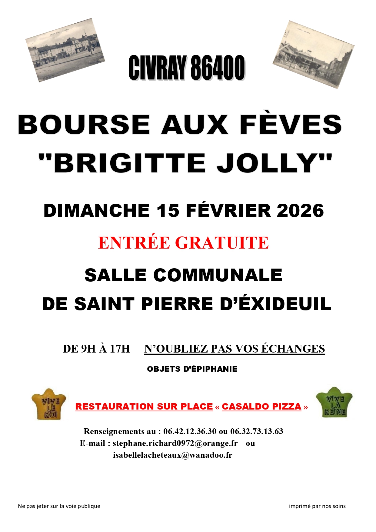 Bourse aux fèves "Brigitte Jolly"