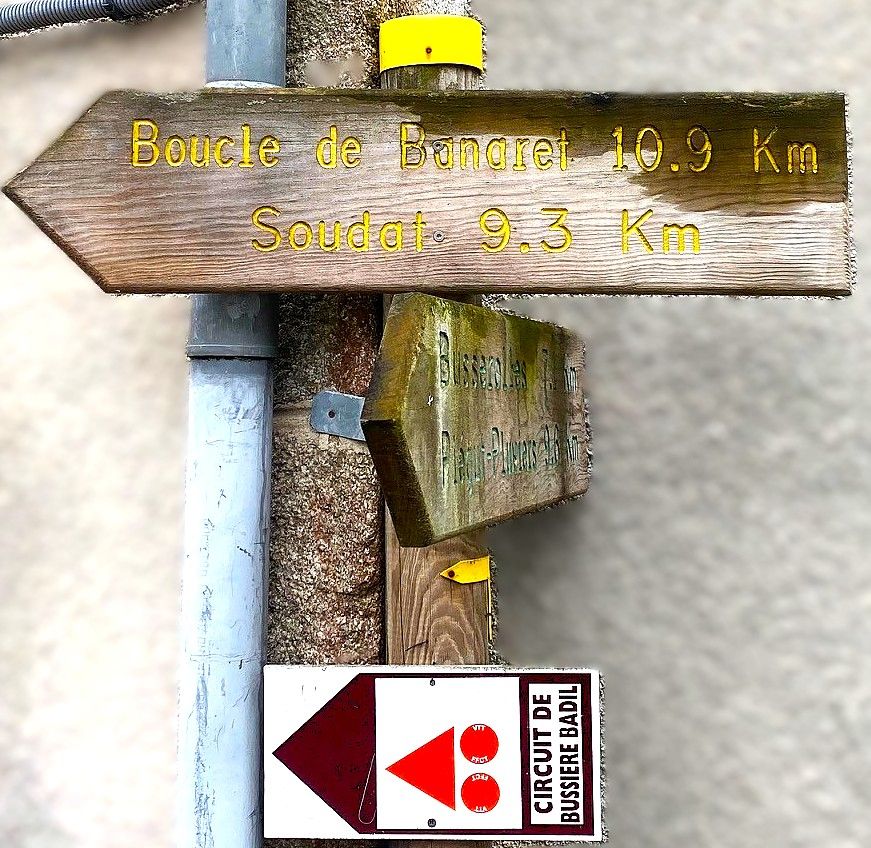 Boucle du Banaret, Bussière-Badil