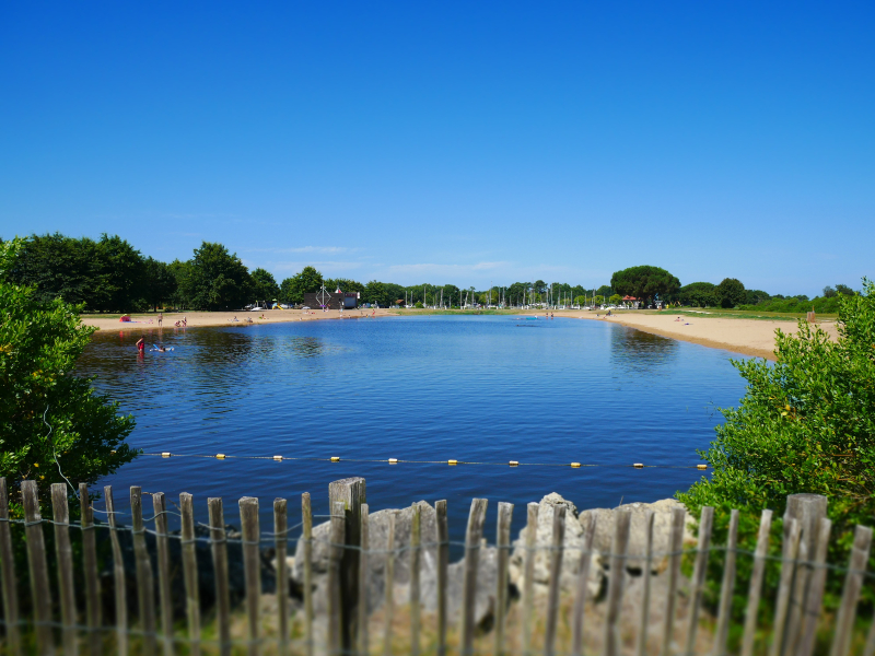 Baignade aménagée au Teich