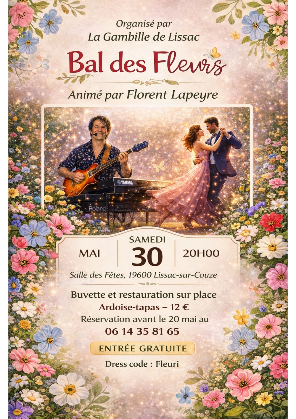 Bal des Fleurs — visuel événement