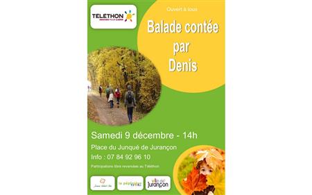 Balade contée pour le Téléthon Balade contée pour le Téléthon