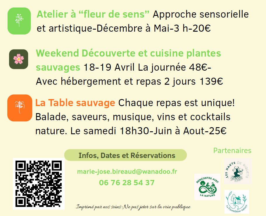 Le sentier des 5 sens au Domaine Les Hauts de Riquets balade gourmande, Baleyssagues - photo 25