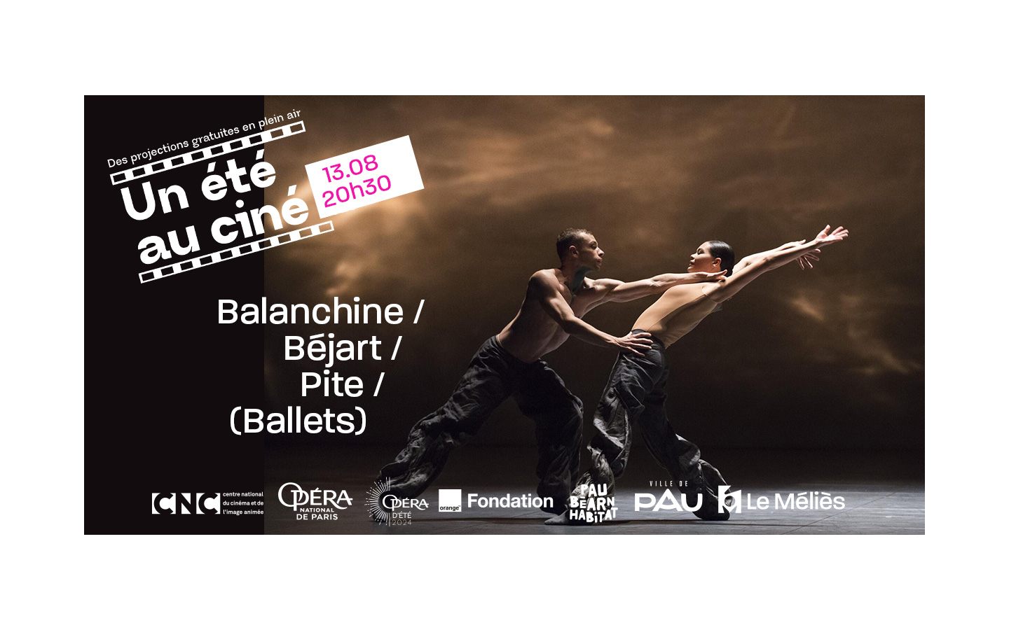 Un été au ciné - Balanchine / Béjart / Pite (Ballets)