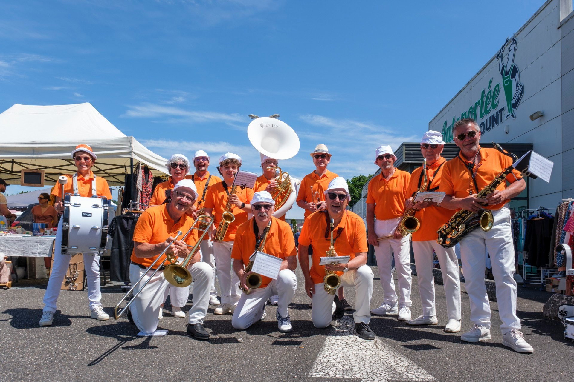 Soirée repas-concert avec banda à La Marmaille — visuel événement