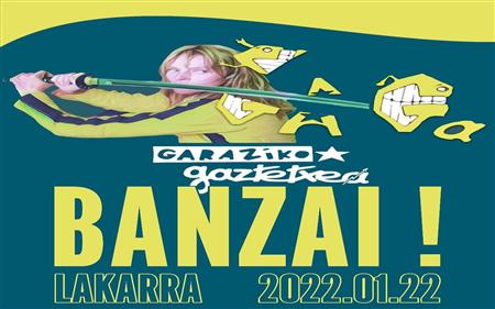 Banzai : repas animé par une txaranga et soirée concerts de musique