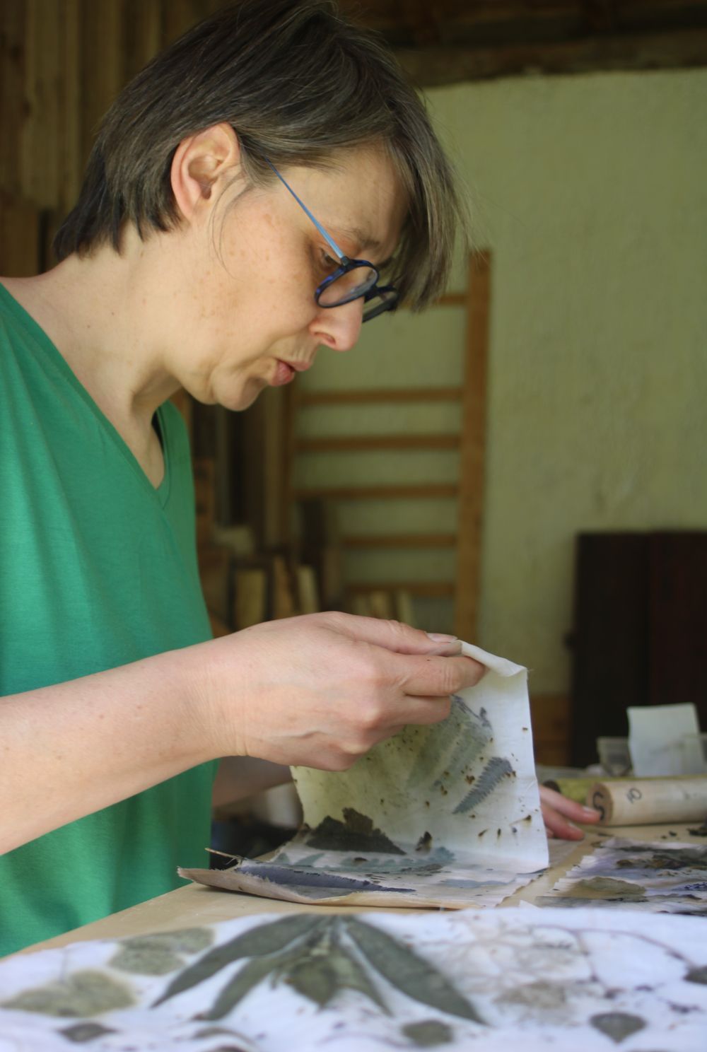 Atelier Baolin - Impression végétale sur tissus - photo 3