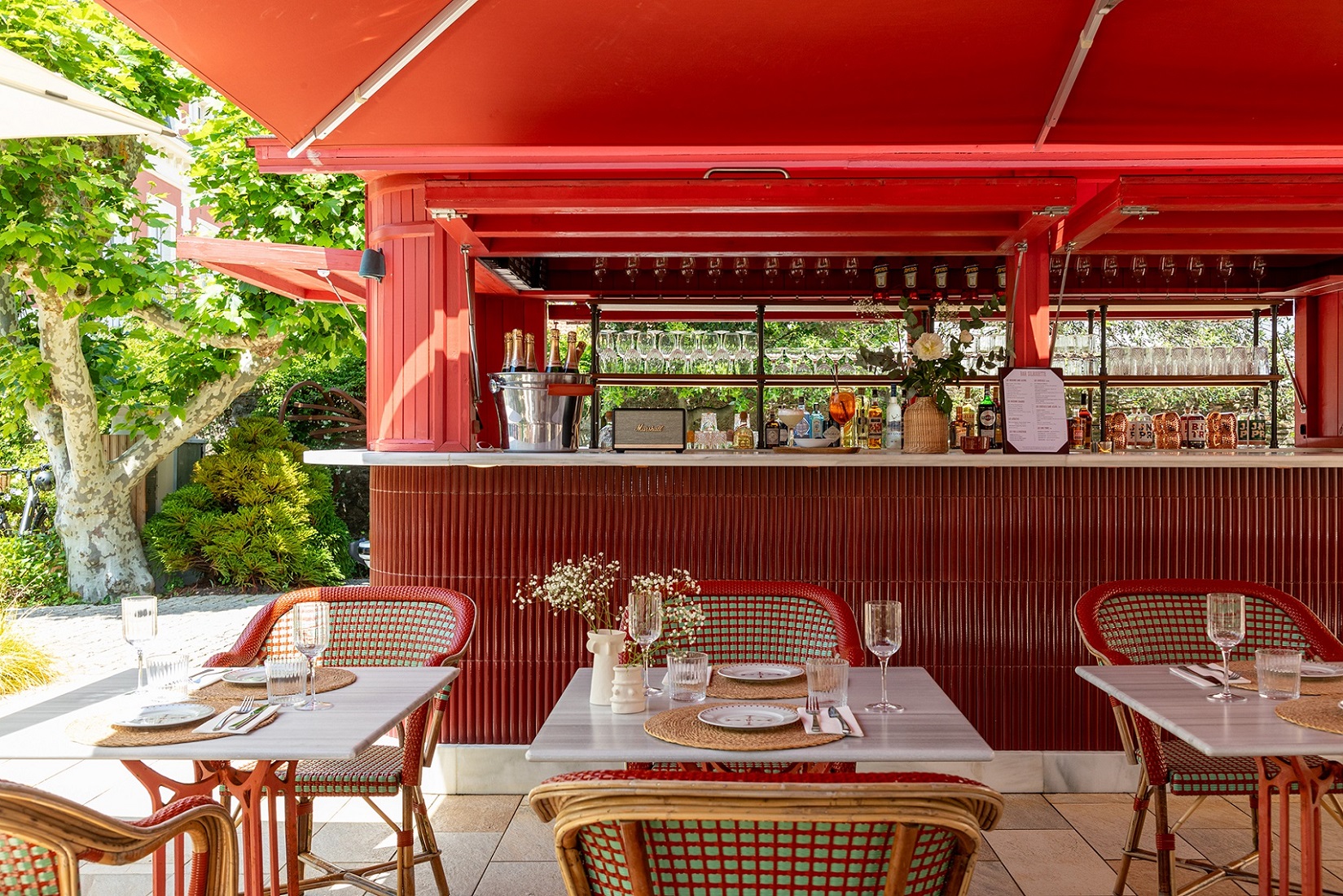 Restaurant Jardin Silhouette