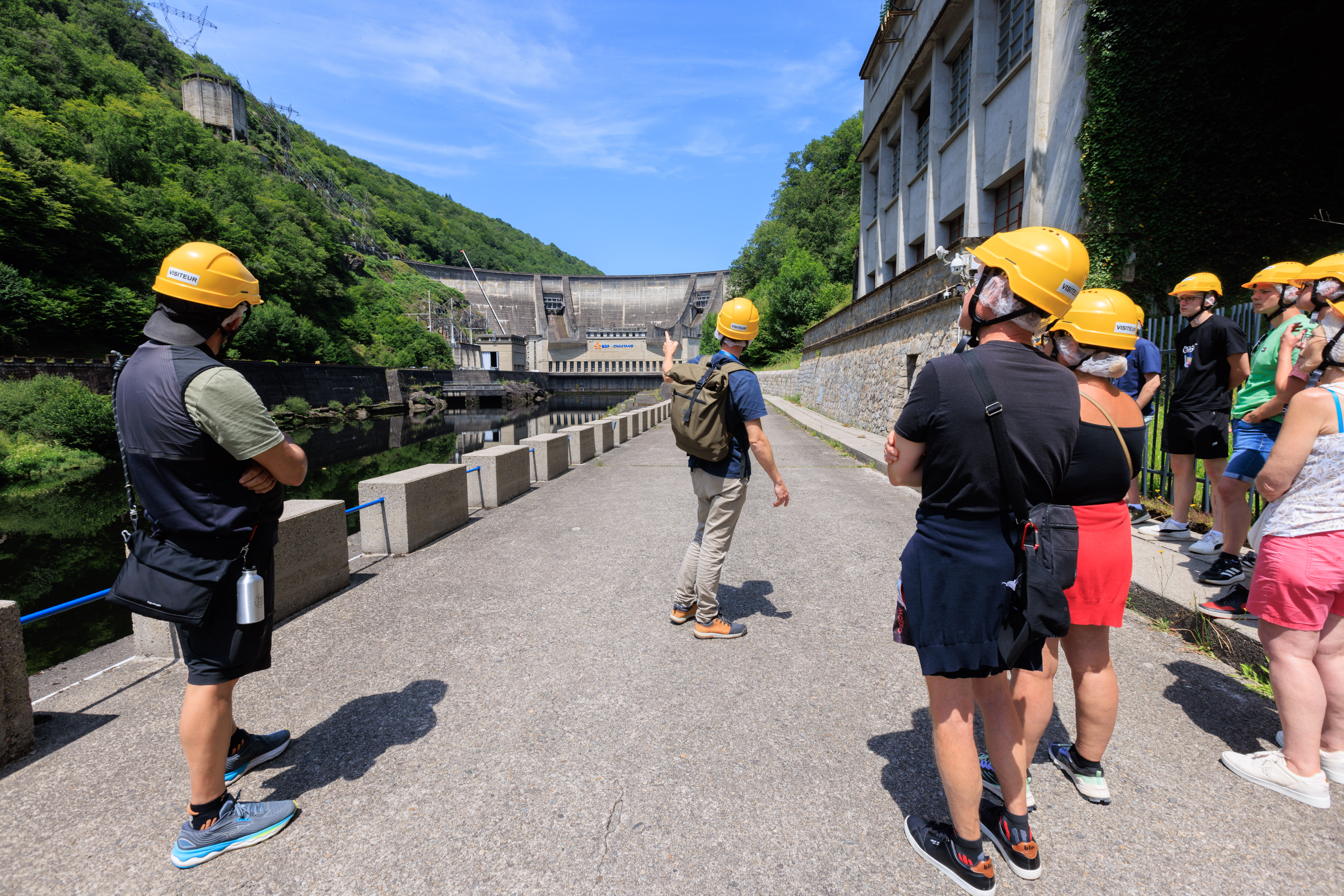 Barrage du Chastang, Servières-le-Château
