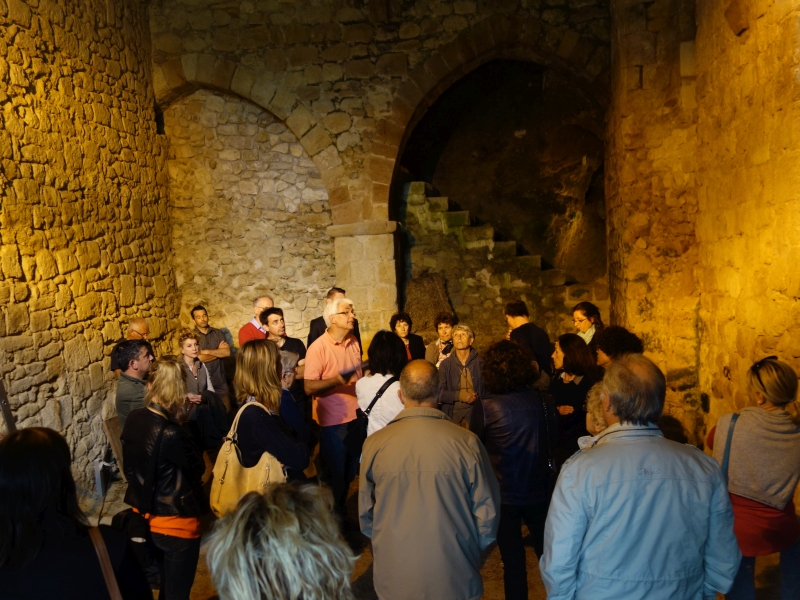 Visite de caves souterraines à Bazas, Bazas
