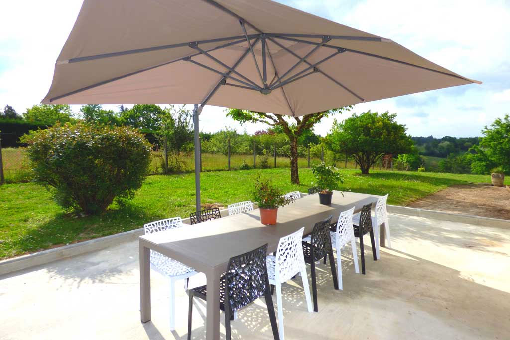 Gîte Bel Air de Rosette - Côté jardin