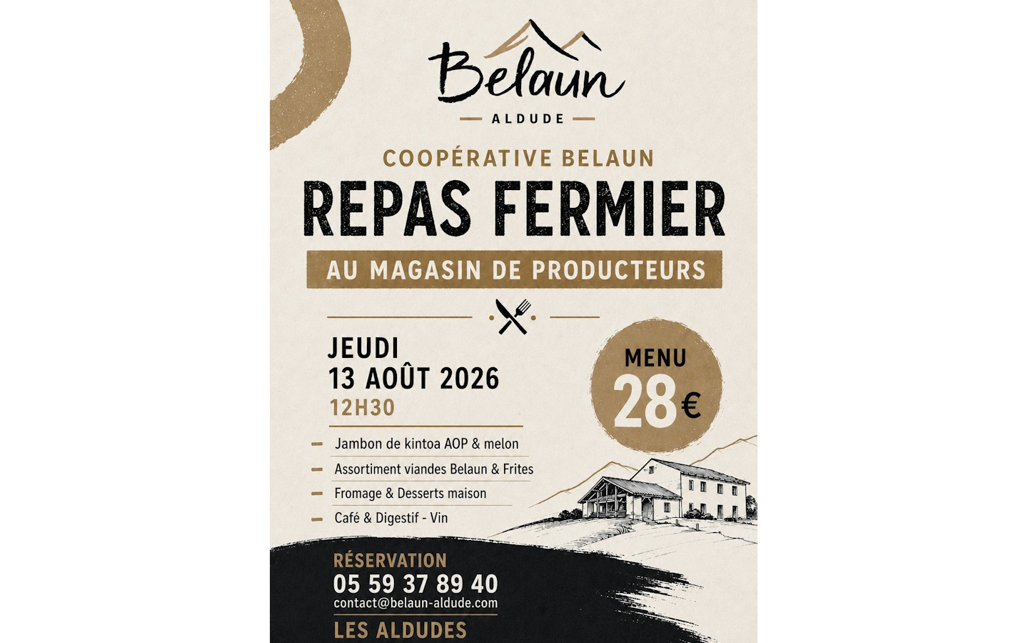 Repas fermier