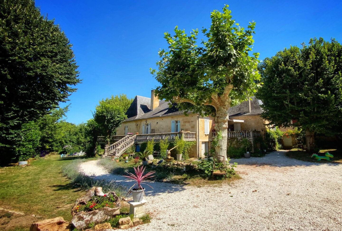 A La Belle Gabarre, chambre d'hôtes à Groléjac