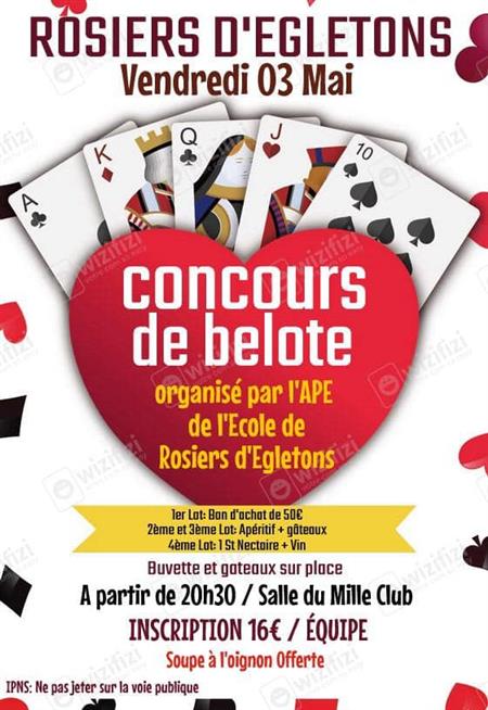 Concours de belote Concours de belote