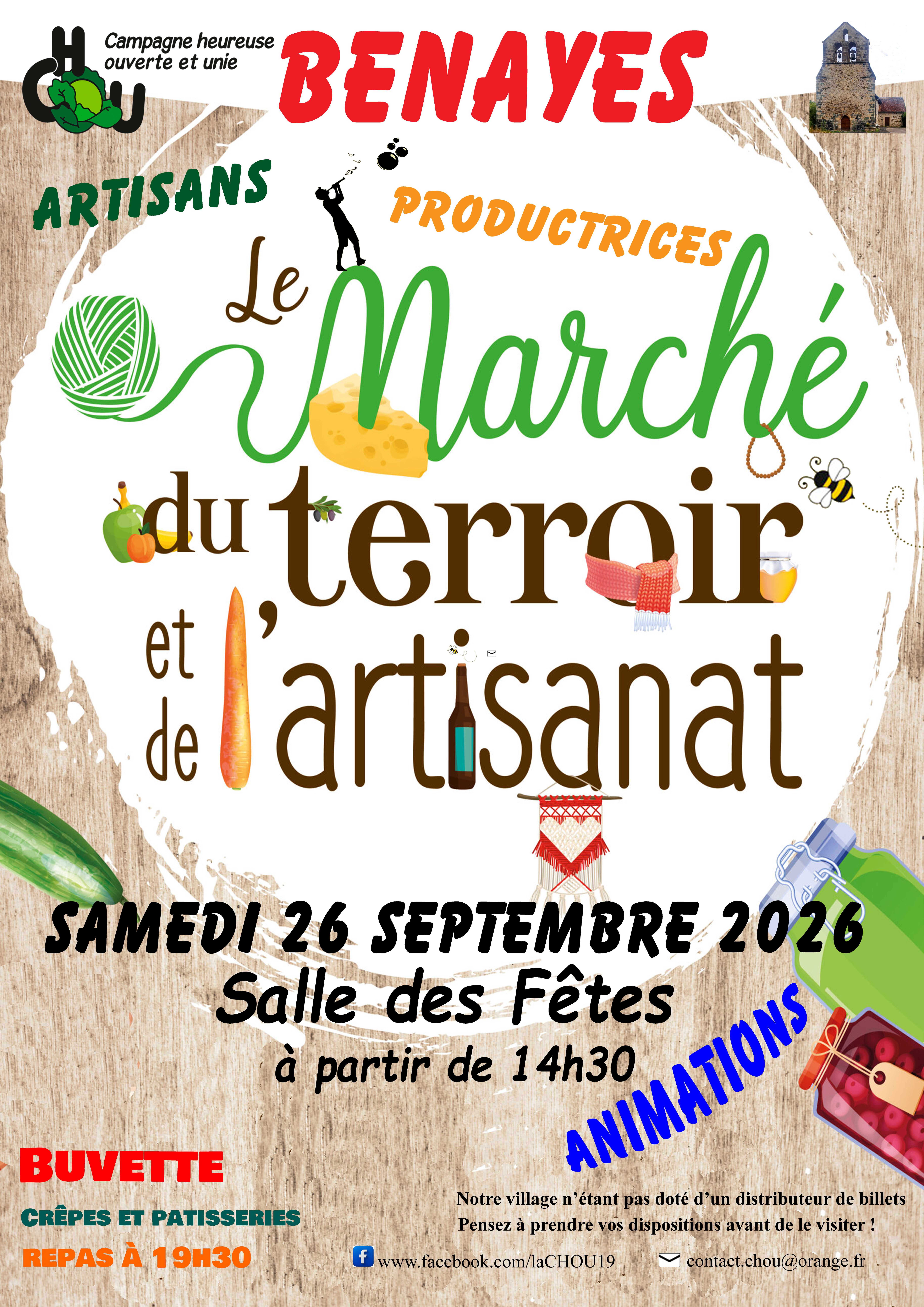 Marché du terroir et l'artisanat à Benayes