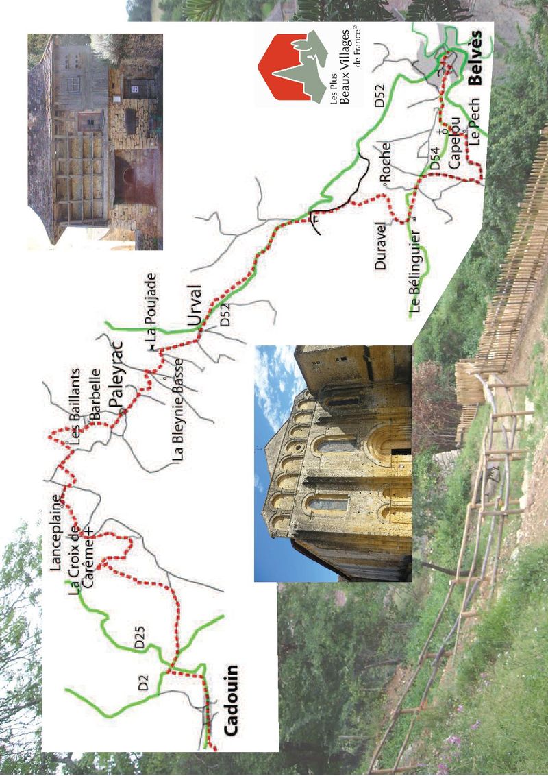 De Bergerac à Rocamadour Etape 5, Le Buisson-de-Cadouin - photo 3