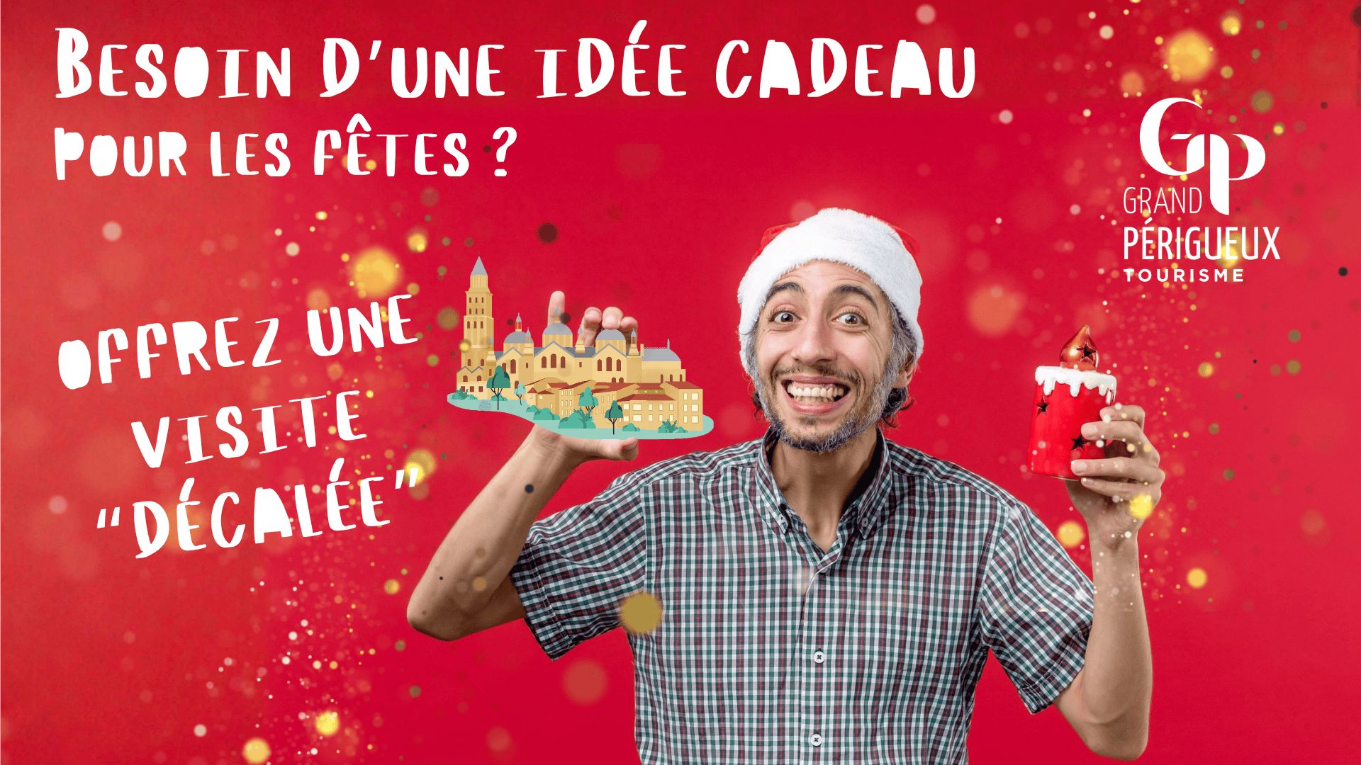 Périgueux, visite "décalée" à offrir pour les fêtes de fin d'année - 1h