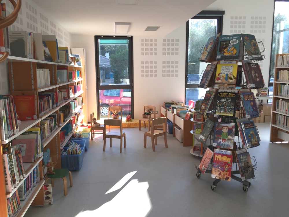 Bibliothèque, Seignosse