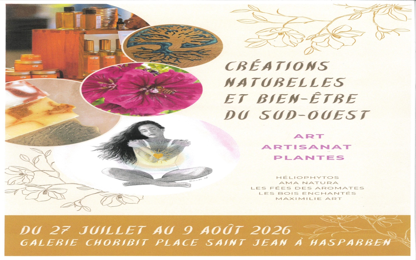 Expo Créations naturelles et bien-être Sud-Ouest