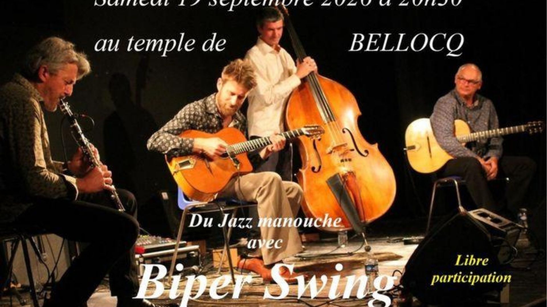 Journées du patrimoine : Concert Biper Swing